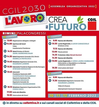 Assemblea Organizzativa Cgil - Il Lavoro crea futuro